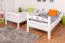 Lit superposé Easy Premium Line K19/n | Séparable | Massif hêtre blanc | 90 x 190 cm | Sécurité enfant