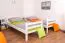 Lit superposé divisible Easy Premium Line K17/n | Hêtre massif blanc | 90 x 200 cm | Sécurité et flexibilité