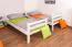 Lit superposé divisible Easy Premium Line K17/n | Hêtre massif blanc | 90 x 200 cm | Sécurité et flexibilité