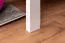 Lits superposés pour adultes "Easy Premium Line" K20/n, tête et pied de lit droits, hêtre massif blanc - 90 x 200 cm (l x L), séparable