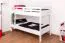 Lit superposé divisible Easy Premium Line K20/n | Bois de hêtre massif blanc | 90 x 200 cm | Design droit et moderne