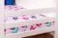 Lit superposé divisible Easy Premium Line K20/n | Bois de hêtre massif blanc | 90 x 200 cm | Design droit et moderne