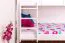 Lit superposé divisible Easy Premium Line K20/n | Bois de hêtre massif blanc | 90 x 200 cm | Design droit et moderne