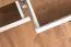 Commode Segnas 05, Couleur : Pin blanc / Chêne brun - 68 x 130 x 43 cm (H x L x P)