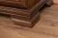 Meuble TV Sentis 07, Couleur : Marron foncé - 59 x 158 x 46 cm (H x L x P)
