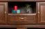 Meuble TV Sentis 07, Couleur : Marron foncé - 59 x 158 x 46 cm (H x L x P)