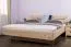 Lit simple sans métal Wooden Nature 427 | Pin cembro autrichien massif | 90 x 200 cm | Design moderne