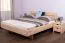 Lit simple sans métal Wooden Nature 427 | Pin cembro autrichien massif | 90 x 200 cm | Design moderne