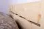 Lit simple sans métal Wooden Nature 427 | Pin cembro autrichien massif | 90 x 200 cm | Design moderne