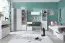 Commode chambre ado Lede 12 | Gris / Blanc | 90 x 110 x 40 cm | Design moderne