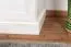 Vitrine Badile 10, Couleur : Pin blanc / Marron - 187 x 57 x 39 cm (h x l x p)