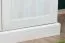 Vitrine Badile 08, Couleur : Pin blanc / Brun - 187 x 87 x 39 cm (h x l x p)