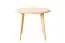 Table basse en pin massif naturel Aurornis 78 (ronde) - Dimensions : 60 x 60 x 50 cm (l x p x h)