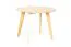 Table basse en pin massif naturel Aurornis 78 (ronde) - Dimensions : 60 x 60 x 50 cm (l x p x h)