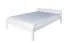 Lit enfant et adolescent blanc | Pin massif | 140 x 200 cm | Sommier inclus | Design moderne | SG-DR-LOCL-85A-WE