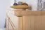 Commode en bois de pin massif, naturel Junco 156 - Dimensions : 139,5 x 90 x 42 cm (H x L x P)