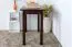 Table rectangulaire en pin massif teinte noyer Junco 226B | 50 x 90 cm | Design moderne, robuste