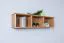 Étagère à suspendre / étagère murale en pin massif couleurs aulne Junco 333 - Dimensions : 30 x 120 x 24 cm (H x L x P)