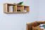 Étagère à suspendre / étagère murale en pin massif couleurs aulne Junco 333 - Dimensions : 30 x 120 x 24 cm (H x L x P)