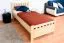 Lit enfant ou adolescent en pin massif naturel 68 | Design moderne | 90 x 200 cm | Sommier inclus
