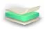 Matelas Basic Elastik avec mousse PU - Dimensions : 140 x 200 cm