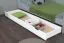Tiroir pour lit - bois de pin massif laqué blanc 003 - Dimensions 18,50 x 198 x 54 cm (H x L x P)