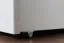 Tiroir pour lit - bois de pin massif laqué blanc 003 - Dimensions 18,50 x 198 x 54 cm (H x L x P)