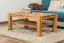 Table basse Wooden Nature 124 | Chêne massif | 105 x 65 x 45 cm | Design moderne et robuste