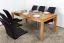Table de salle à manger Wooden Nature 417 chêne massif huilé - 180 x 90 cm (L x P)