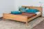 Lit d'adolescent Wooden Nature 141 hêtre massif naturel - 160 x 200 cm (l x L)
