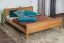 Lit d'adolescent Wooden Nature 141 hêtre massif naturel - 160 x 200 cm (l x L)