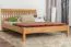 Lit double / lit d'appoint Wooden Nature 142 hêtre massif nature - 160 x 200 cm (L x l)