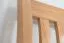 Lit double / lit d'appoint Wooden Nature 142 hêtre massif nature - 160 x 200 cm (L x l)
