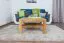 Table basse Wooden Nature 420 | Chêne massif | 80 x 80 x 45 cm | Design moderne et robuste