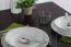 Table en pin massif, couleur noyer Junco 227A (carrée) - 90 x 60 cm (L x P)