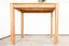 Table haute Wooden Nature 119 coeur de hêtre massif - 120 x 80 cm (L x P)