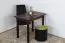 Table en pin massif, couleur noyer Junco 227A (carrée) - 90 x 60 cm (L x P)