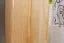 Pin-Armoire maison de campagne, Couleur: Naturel 190x90x60 cm