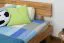 Lit futon en bois massif Wooden Nature 01 | Chêne huilé | 160 x 200 cm | Design moderne et robuste