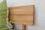 Lit Futon / lit en bois massif Wooden Nature 01 cœur de hêtre huilé - Surface de couchage 120 x 200 cm (l x L)