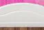 Lit simple / lit d'appoint en hêtre massif, blanc 113, sommier à lattes inclus - 80 x 200 cm (L x l)