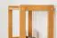 Étagère en bois de pin massif couleur aulne Junco 56C - 125 x 60 x 30 cm (h x l x p)