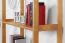 Etagère en bois de pin massif couleur aulne Junco 55A - 162 x 80 x 30 cm (h x l x p)