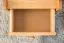 Table de nuit en pin massif couleur aulne Junco 132 - Dimensions : 45 x 34 x 29 cm (H x L x P)