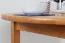 Table en pin massif couleur aulne Junco 235A (ronde) - diamètre 100 cm