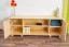 Armoire-TV Maison de campagne Bois massif Couleur: Naturel 55x156x47 cm