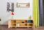 Armoire-TV Maison de campagne Bois massif Couleur: Naturel 55x156x47 cm