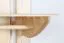 Vestiaire en bois de pin massif naturel Junco 346 - Dimensions : 100 x 80 x 33 cm (H x L x P)