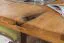 Table à manger Wooden Nature 414 | Chêne massif huilé | Plateau rustique | 160 x 90 cm