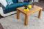 Table basse en pin massif finition couleur érable Junco 484 | 90 x 60 x 50 cm | Design moderne et robuste